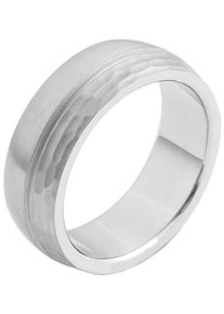 Adelia&acute;s Fingerring ADELIA&acute;S "Herren Ring aus Edelstahl" Gr. 68, silber, Fingerringe, Herren, 68, Edelstahl, Fingerring