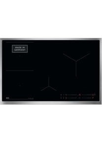 AEG Induktions-Kochfeld "TO84IB0FRB", schwarz, B:79,6cm H:4,4cm T:51,6cm, Kochfelder, mit PowerBoost-Funktion, mit Bridge-Funktion, mit Topferkennung, Induktions-Kochfeld