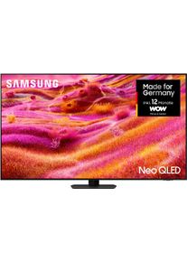 Samsung QLED-Fernseher "GQ75QN90FAT QLED Mini LED-Fernseher", Energieeffizienz: E, schwarz, 75 &Prime;, Fernseher, NQ HDR+, Glare Free, Upscaling Pro, Dolby Atmos & AI Sound, bis 165Hz, QLED-Fernseher