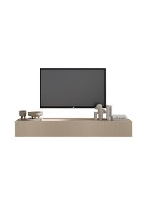 Mid.you Lowboard, Kaschmir, Holzwerkstoff, 180x29x30 cm, h&auml;ngend, Wohnzimmer, TV M&ouml;bel, Lowboards, Lowboards h&auml;ngend