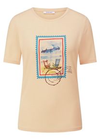 Peter Hahn - Rundhals-Shirt, orange, Gr. 38, Viskose