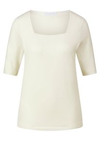 St. Emile - Shirt mit Karree-Ausschnitt, weiss, Gr. 46, Viskose