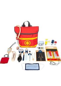 Small Foot Notarztrucksack | rot
