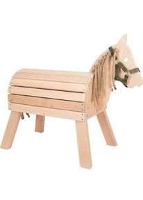 Small Foot Holzpferd kompakt | braun