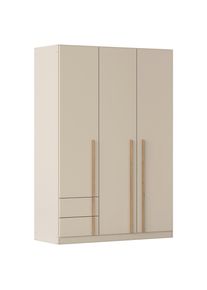 Stylife Dreht&uuml;renschrank, Champagner, Eiche Artisan, Holz, 2 F&auml;cher, 2 Schublade(n) Schubladen, 136x197x54 cm, Blauer Engel, Goldenes M, Made in Germany, Schlafzimmer, Komplette Schlafzimmer und Serien, Schlafzimmerserien