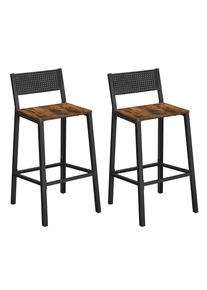 M&Ouml;BELIX M&ouml;belix , Braun, Schwarz , Metall, Holzwerkstoff , Recyclingholz , Schichtholz , 43.1x97.2x50.7 cm , Typenauswahl , Esszimmer, Barm&ouml;bel, Barhocker