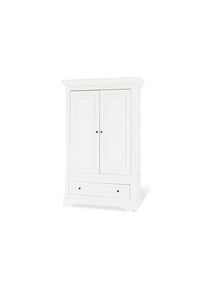 Pinolino , Wei&szlig; , Holzwerkstoff , 1 F&auml;cher , 1 Schublade(n) Schubladen , 128x208x58 cm , Baby, Babyzimmer, Babyzimmerschr&auml;nke