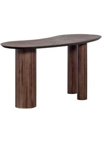 Livetastic , Braun , Holz , Teakholz , organisch , 62x76x150 cm , B&uuml;rom&ouml;bel, Schreibtische, Schreibtische