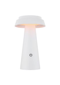 Globo , Schwarz, Wei&szlig; , Kunststoff , 23 cm , CE , Farben fixierbar, Touch (on/off), Farbtemperaturwechsler , Beleuchtung, Au&szlig;enleuchten, Solarleuchten