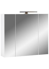 Germania , Holzwerkstoff , 6 F&auml;cher , 76x71x23 cm , Badezimmer, Badezimmerm&ouml;bel, Badezimmerschr&auml;nke, Spiegelschr&auml;nke