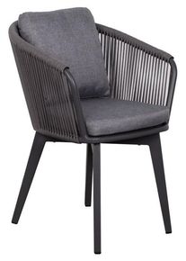 Gartensessel Brescia Grau