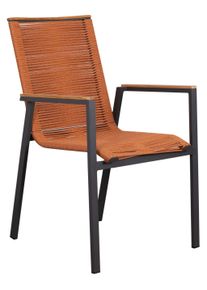 Stapelsessel Montana Terracotta stapelbar