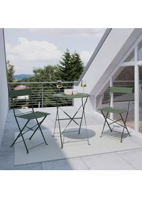 Balkonset Sonja Gr&uuml;n, 3-teilig