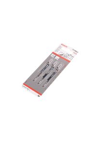 Bosch 13 Teeth Per Inch Plaster Board 50mm Cutting Length Jigsaw Blade, Pack of 3 56mm - 2608637788