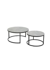 Hela Lot de 2 tables gigognes LUIS