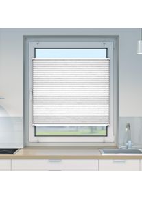 Standard Crush Plissee | 40 x 130 cm, wei&szlig;