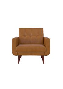 Mid.you , Braun , Textil, Holzwerkstoff , 93x81x85 cm , gepolsterte Armlehnen , Esszimmer, Esszimmerst&uuml;hle, Polsterst&uuml;hle