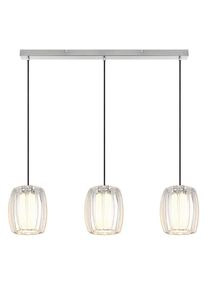 Globo , Klar, Opal, Schwarz , Metall, Kunststoff, Glas, Textil , 18x120x86 cm , CE , beliebig k&uuml;rzbar , Beleuchtung, Innenleuchten, H&auml;ngeleuchten