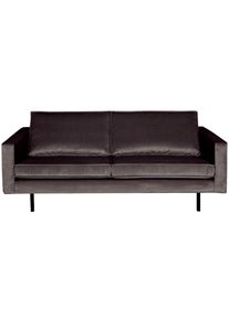 Livetastic , Anthrazit , Metall, Textil , F&uuml;llung: Polyurethan (PUR),Silikon, Schaumstoffflocken , 190x85x86 cm , Made in EU , Wohnzimmer, Sofas & Couches, Sofas, 2er Sofas