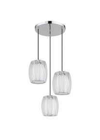 Globo , Klar, Opal, Schwarz , Metall, Kunststoff, Glas, Textil , 120 cm , CE , beliebig k&uuml;rzbar , Beleuchtung, Innenleuchten, H&auml;ngeleuchten