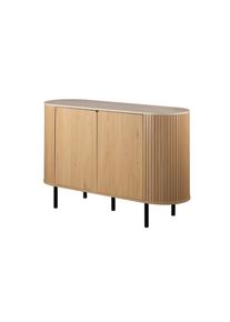 Mid.you , Naturfarben , Holzwerkstoff , 1 F&auml;cher , 120x80x40 cm , stehend , Kleinm&ouml;bel, Kommoden, Kommoden