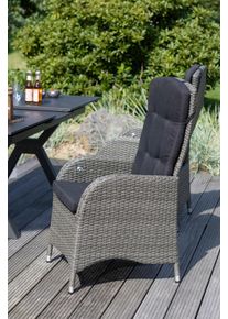 Garten-Relaxsessel Juan Grau verstellbar