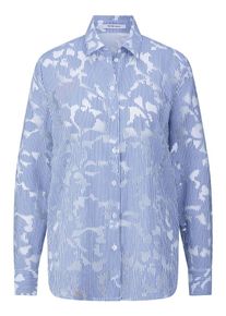 Peter Hahn - Long-Bluse, blau, Gr. 44, Viskose