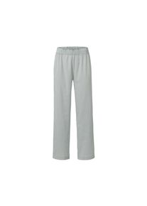 Tchibo - Spodnie rekreacyjne z tkaniny - dla pań - rozmiar 40 - kolor: biały/zielony