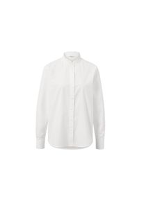 Tchibo - Bluzka z falbanką - dla pań - rozmiar 46 - kolor: biały