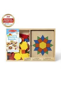 Melissa & Doug Melissa & Doug Wooden Pattern Blocks and Boards