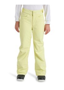 Snowboardhose Roxy "Backyard 10K", Kinder, Gr. 14(155-164cm), gelb pear, Obermaterial: 100% Polyester., Hosen Snowboardhose