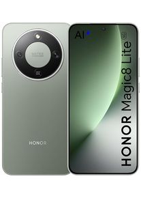 Honor Smartphone "Magic8 Lite 8+256GB", Energieeffizienz: B, forest gr&uuml;n, 256 GB, Mobiltelefone, Smartphone