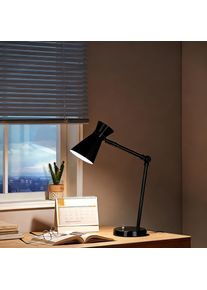 OTTO HOME Tischleuchte "Renell", schwarz, 1, &Oslash; 11,5cm H: 50cm, 1 Stk., Leuchten, Minimalistisch, gl&auml;nzend, individuell einstellbar, Schreibtischlampe, Tischleuchte