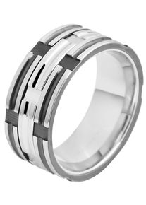 Adelia&acute;s Fingerring ADELIA&acute;S "Herren Ring aus Edelstahl" Gr. 72, silber, Fingerringe, Herren, 72, Edelstahl, Fingerring
