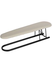 &Auml;rmelbrett Wenko "Modell Leona", beige, B:52cm T:12cm, B&uuml;gelbretter, &Auml;rmelbrett, platzsparend zusammenklappbar, Bezug aus Baumwolle
