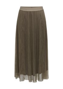 Maxirock Only "ONLLAVINA SKIRT JRS", Damen, Gr. XS, walnut, Jersey, Obermaterial: 100% Polyester, unifarben, wadenlang, R&ouml;cke Maxirock, Polyester