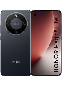 Honor Smartphone "Magic8 Lite 8+256GB", Energieeffizienz: B, midnight schwarz, 256 GB, Mobiltelefone, Smartphone