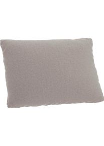 Sit & More Sofakissen SIT & MORE "Morris", grau (elefant), B:60cm H:40cm T:10cm, 100% Polyester, Polsterauflagen, Sofakissen