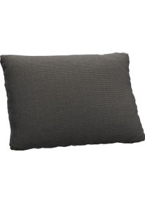 Sit & More Sofakissen SIT & MORE "Morris", grau (stone), B:60cm H:40cm T:10cm, 100% Polyester, Polsterauflagen, Sofakissen