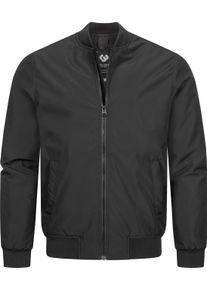 Bomberjacke Ragwear "Blousonjacke Quadio", Damen, Gr. M, schwarz, Obermaterial: 100% Polyester PES. Obermaterial: Futter: 100% Polyester PES. 100% Polyester PES., Jacken Bomberjacke