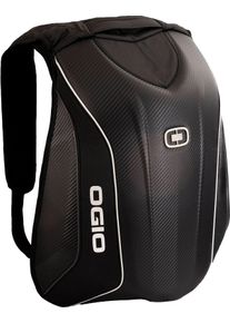 Ogio No Drag Mach 5 D3O, rygs&aelig;k , farve: Sort/Hvid , st&oslash;rrelse: 24