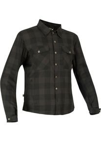 Lindstrands Kullberg, kurtka/koszula tekstylna , kolor: ciemnoszary/czarny , rozmiar: XL