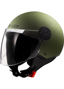 LS2 OF558 Sphere II Solid, jethelm , kleur: Mat-Donkergroen , maat: XXL