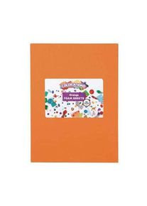 Colorations - Foam Sheets Orange 10 pcs.