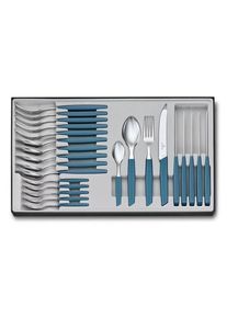Victorinox Swiss Modern Cutlery Set 24 pcs. Blue