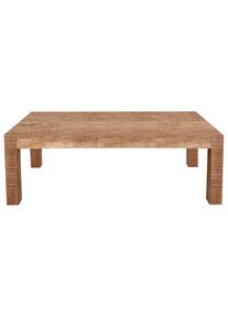 Mid.you , Naturfarben , Holz , Mangoholz , massiv , rechteckig , 110x40x60 cm , Wohnzimmer, Wohnzimmertische, Couchtische, Couchtische Holz