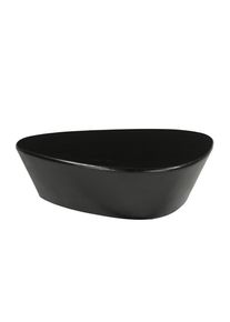 Mid.you , Schwarz , Holz , Mangoholz , massiv , dreieckig , 78x30x107 cm , Wohnzimmer, Wohnzimmertische, Couchtische, Couchtische Holz