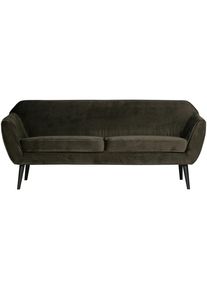 Livetastic , Gr&uuml;n , Textil , Birke , F&uuml;llung: Polyetherschaumkern , 187x75x82 cm , Made in EU , Wohnzimmer, Sofas & Couches, Sofas, 2er Sofas