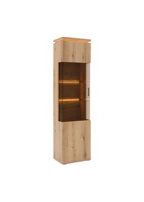 Vitrine Alameda Eichefarben