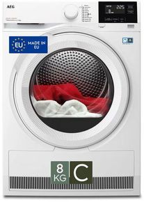 AEG 8000 AbsoluteCare TR8G83GW Asciugatrice 8 kg | 24 mesi di garanzia del produttore | bianco